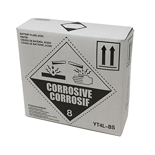 Amazon | MMG YTX4L-BS 4L-BS 12v バッテリー ホンダ ハイオソン SYM